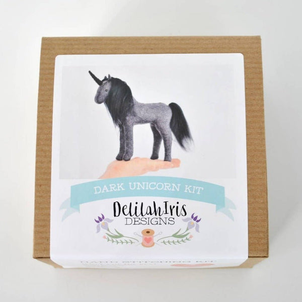 Dark Unicorn Felt Craft Kit - DIGS