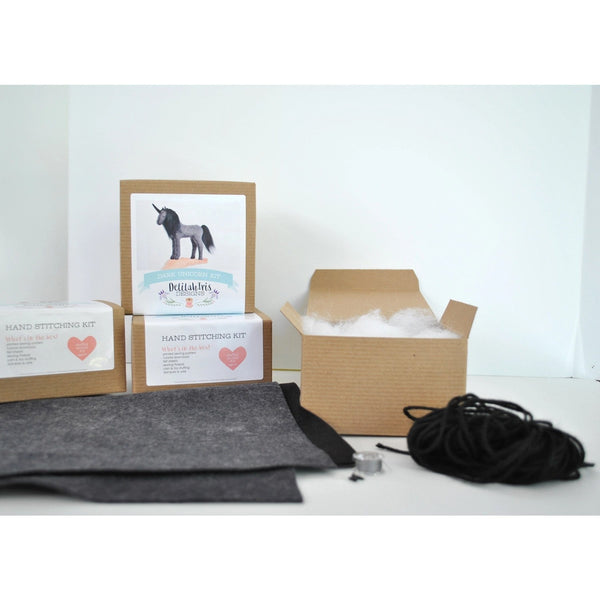 Dark Unicorn Felt Craft Kit - DIGS