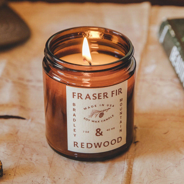 Fraser Fir & Redwood Candle