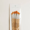 Filbert Watercolor Brush Set - 6pc