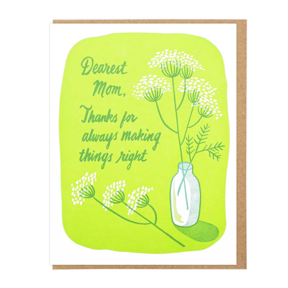 Dearest Mom Card - DIGS