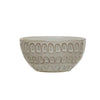 Debossed Stoneware Bowls - DIGS