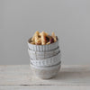 Debossed Stoneware Bowls - DIGS