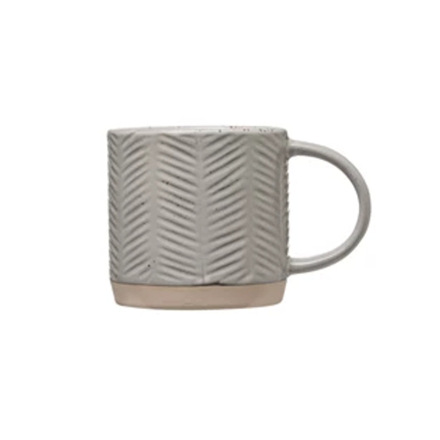 Debossed Stoneware Mug - DIGS