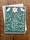 December Month Flowers Card - DIGS