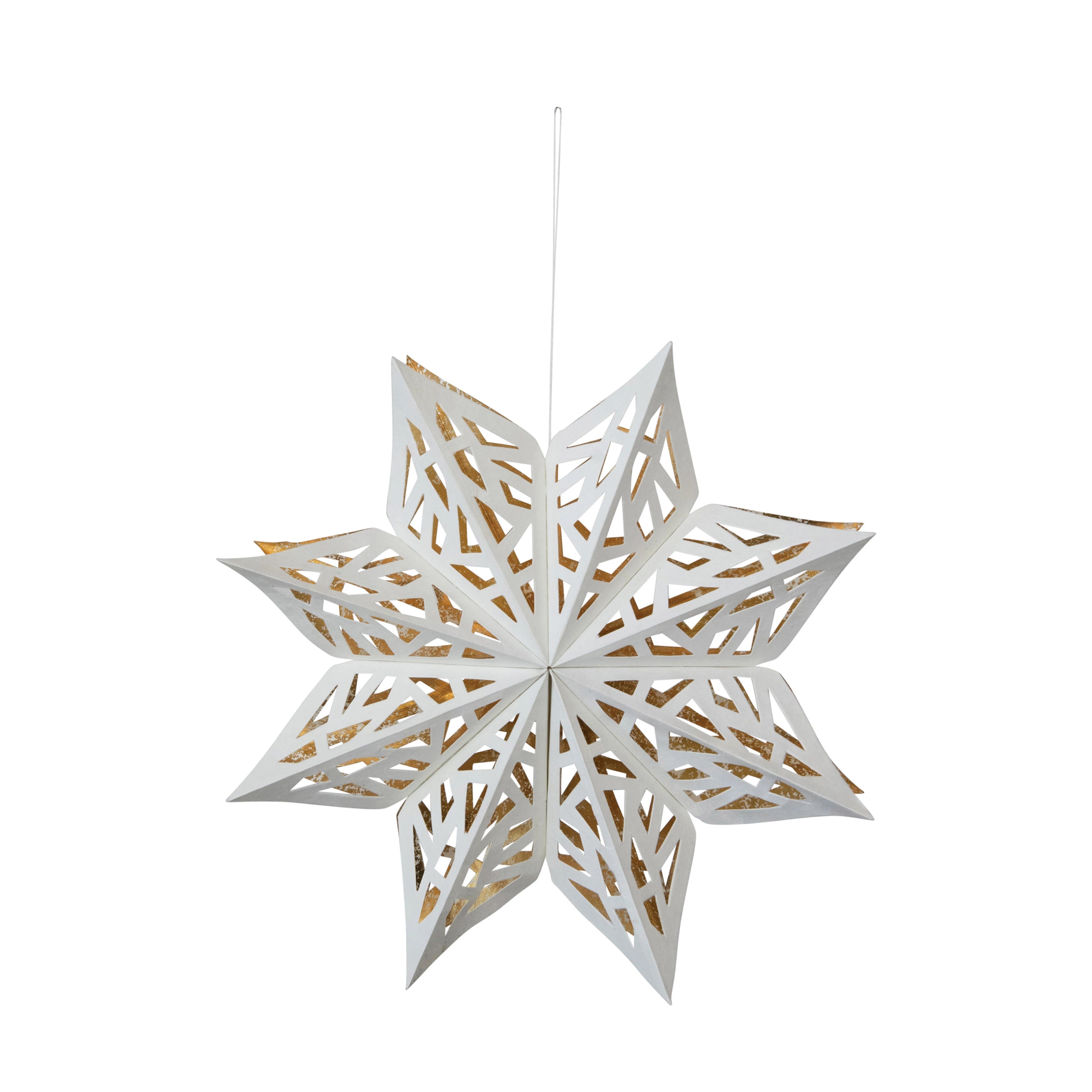 Decorative Hanging Paper Snowflakes - DIGS