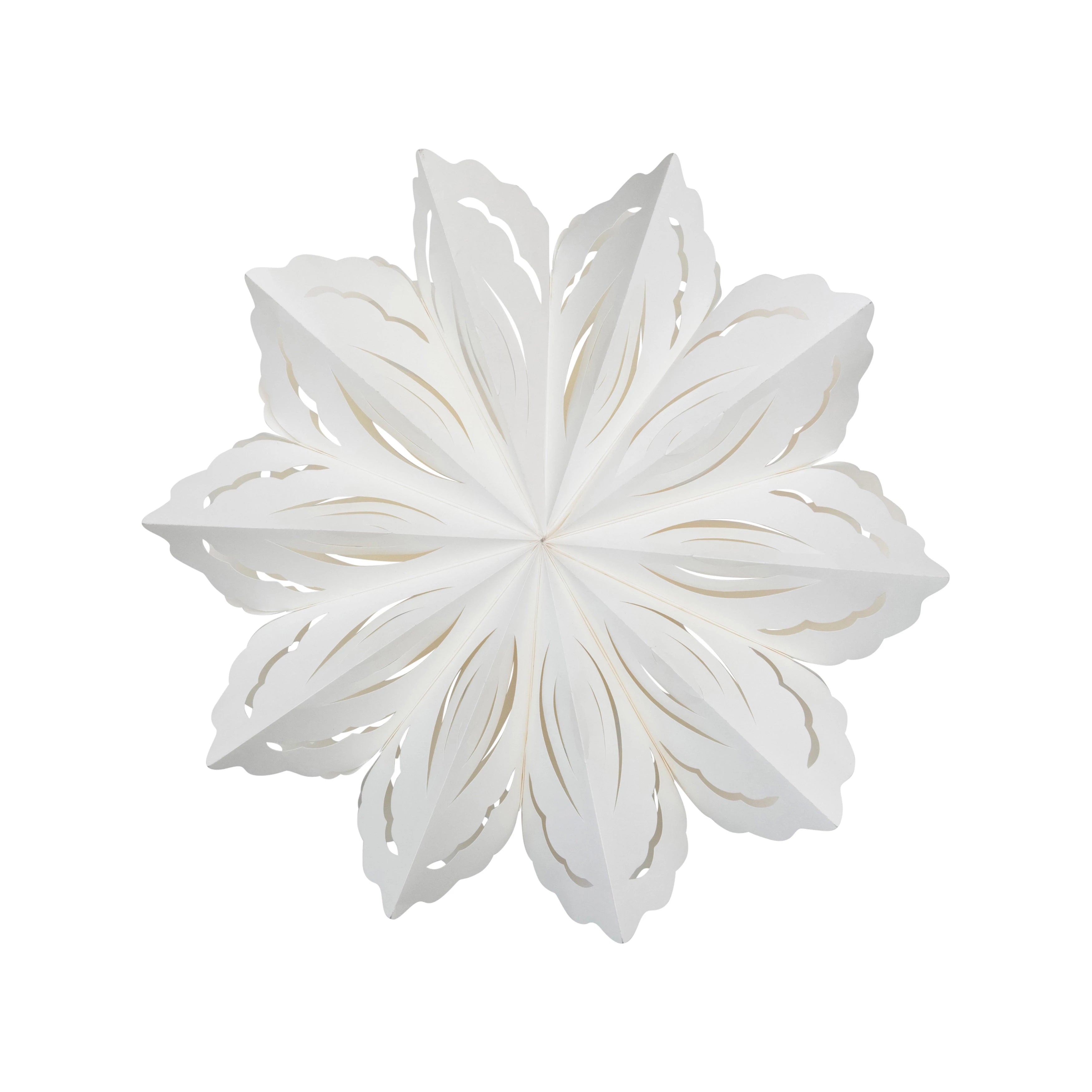 Decorative Hanging Paper Snowflakes - DIGS