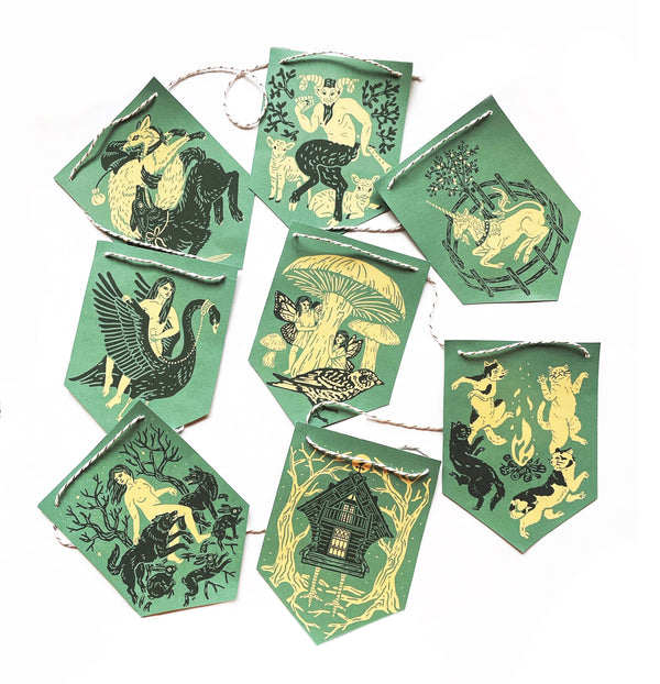 Deep Forest Folklore Garland  - DIGS