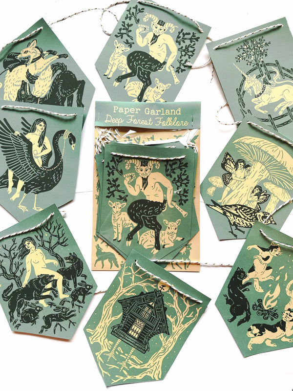 Deep Forest Folklore Garland  - DIGS