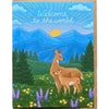 Deer & Fawn Baby Card - DIGS