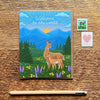 Deer & Fawn Baby Card - DIGS