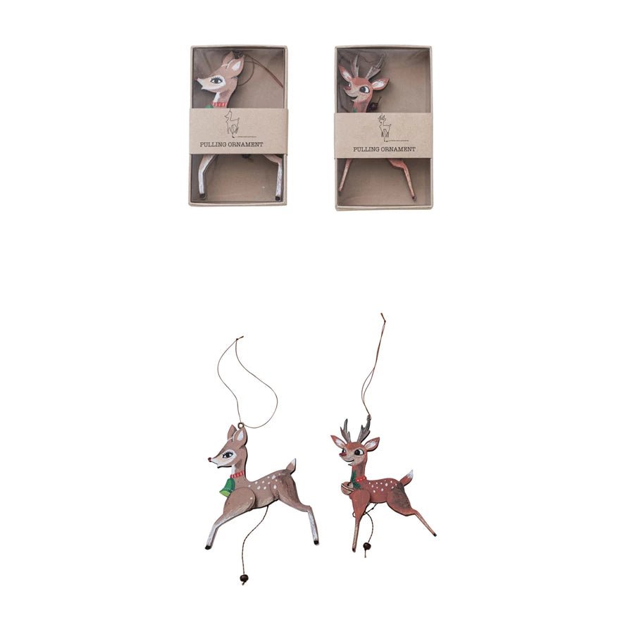 Deer Pull Ornament - DIGS