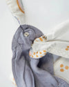Deluxe Muslin Reversible Bandana Bib: Rainbows & Raindrops - DIGS