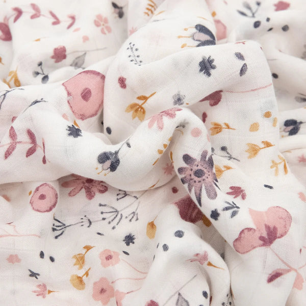 Deluxe Muslin Swaddle 2 Pack: Fairy Garden + Lavender - DIGS