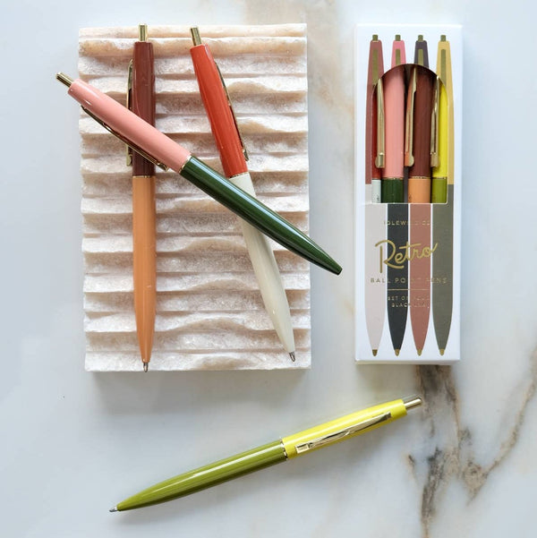 Desert Tones Retro Pen Set - DIGS