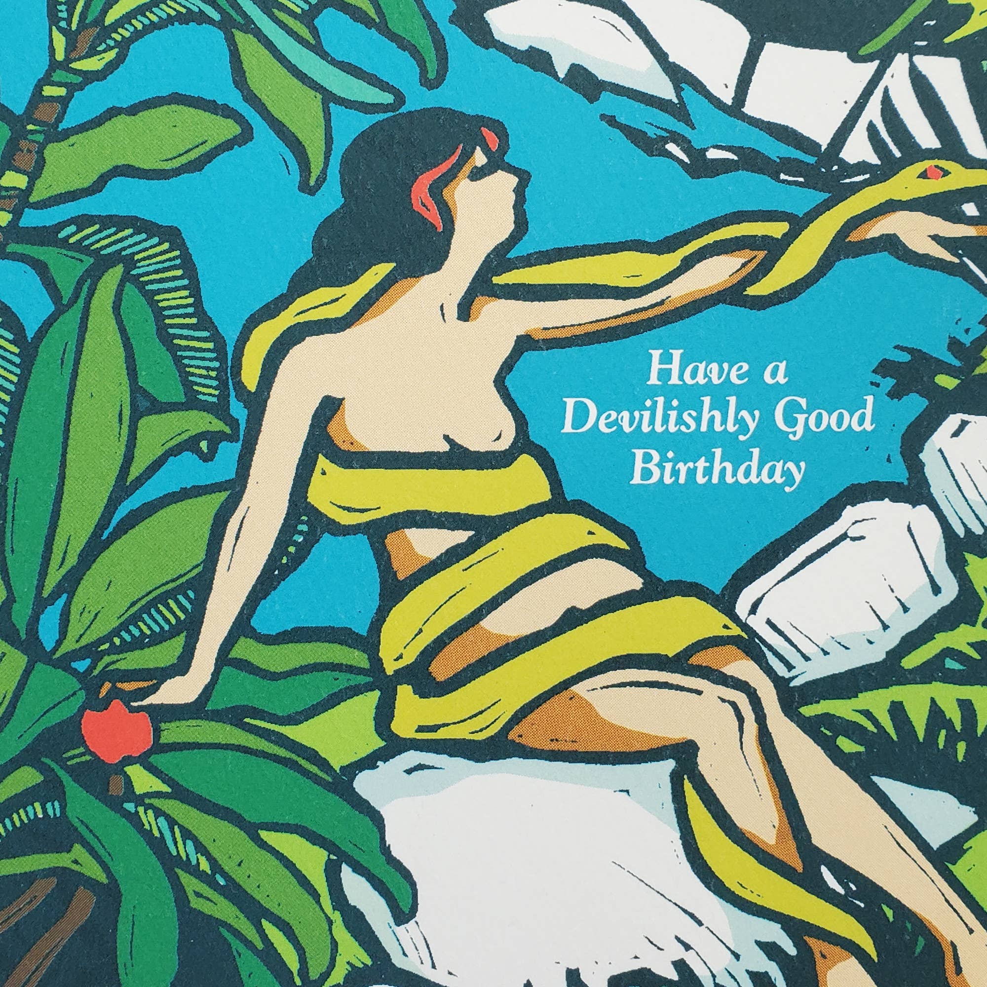 Devilishly Good Birthday Card - DIGS
