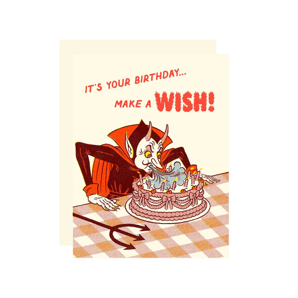 Devious Birthday Card - DIGS