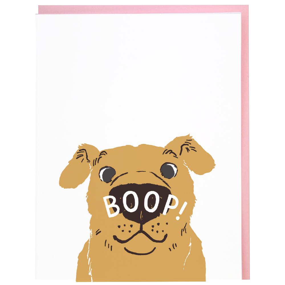 Nose Boop Friendship Card