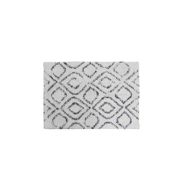 Diamond Pattern Tufted Rug - DIGS
