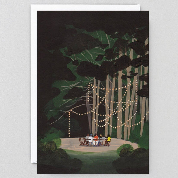 Dinner In the Forest Art Card - DIGS