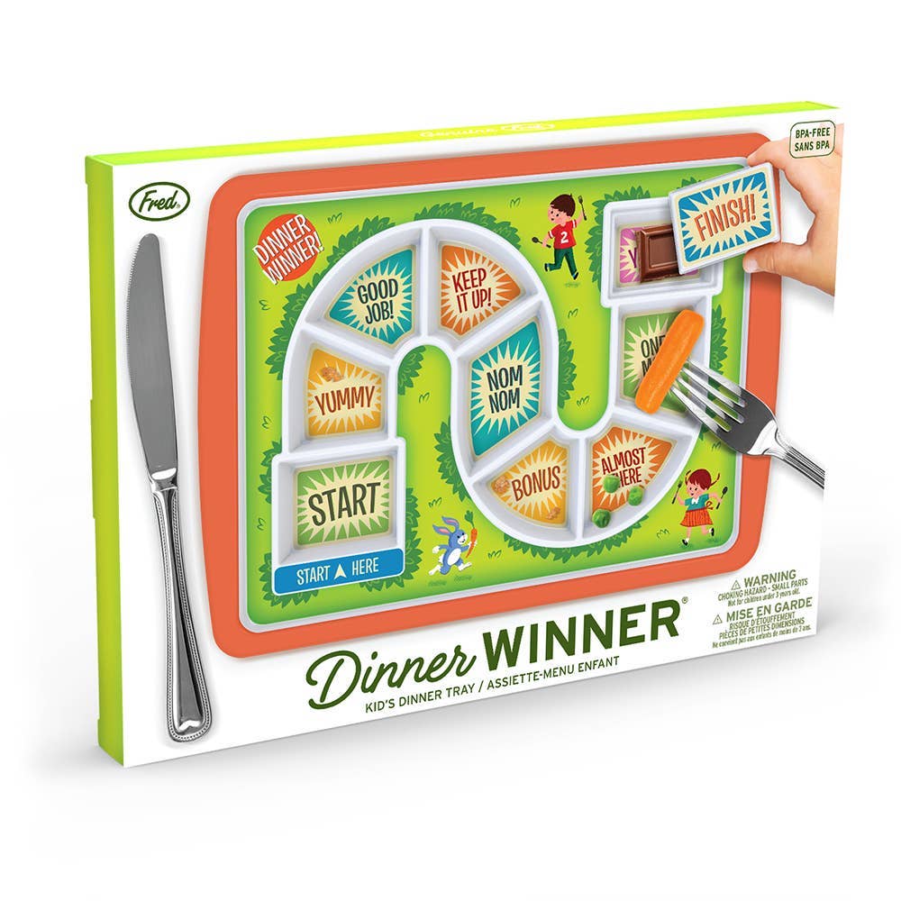 Dinner Winner Kids Dinner Plate - DIGS