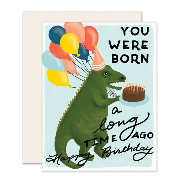 Dino Birthday Card - DIGS