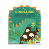 Dinosaurs Coloring Book + Stickers - DIGS