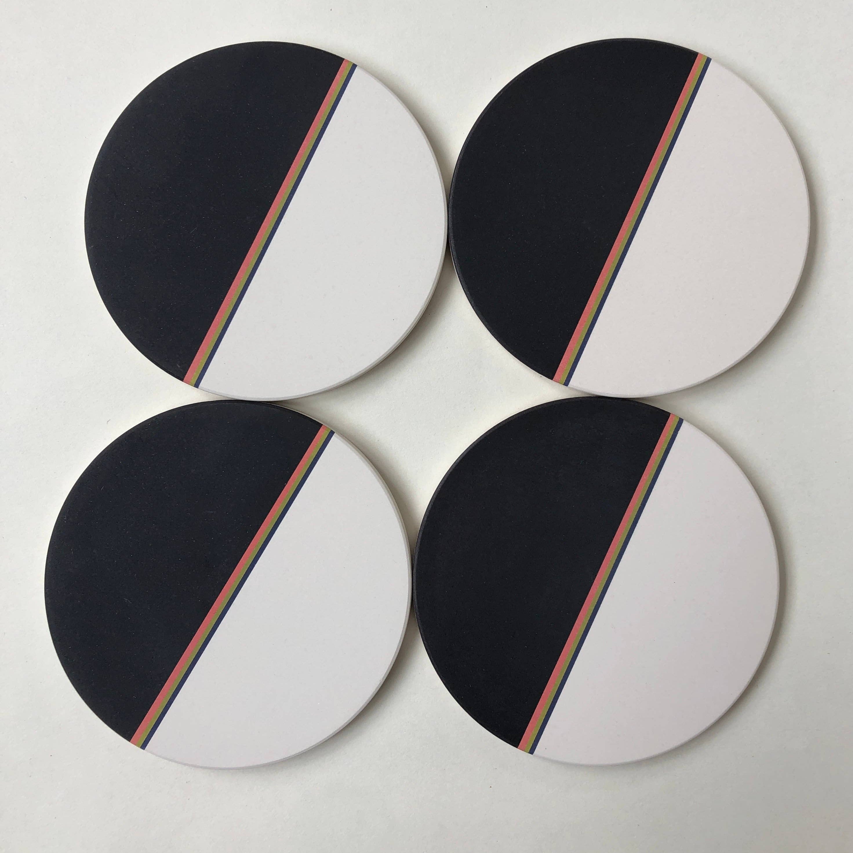 Dipped Absorbent Stone Coasters - DIGS