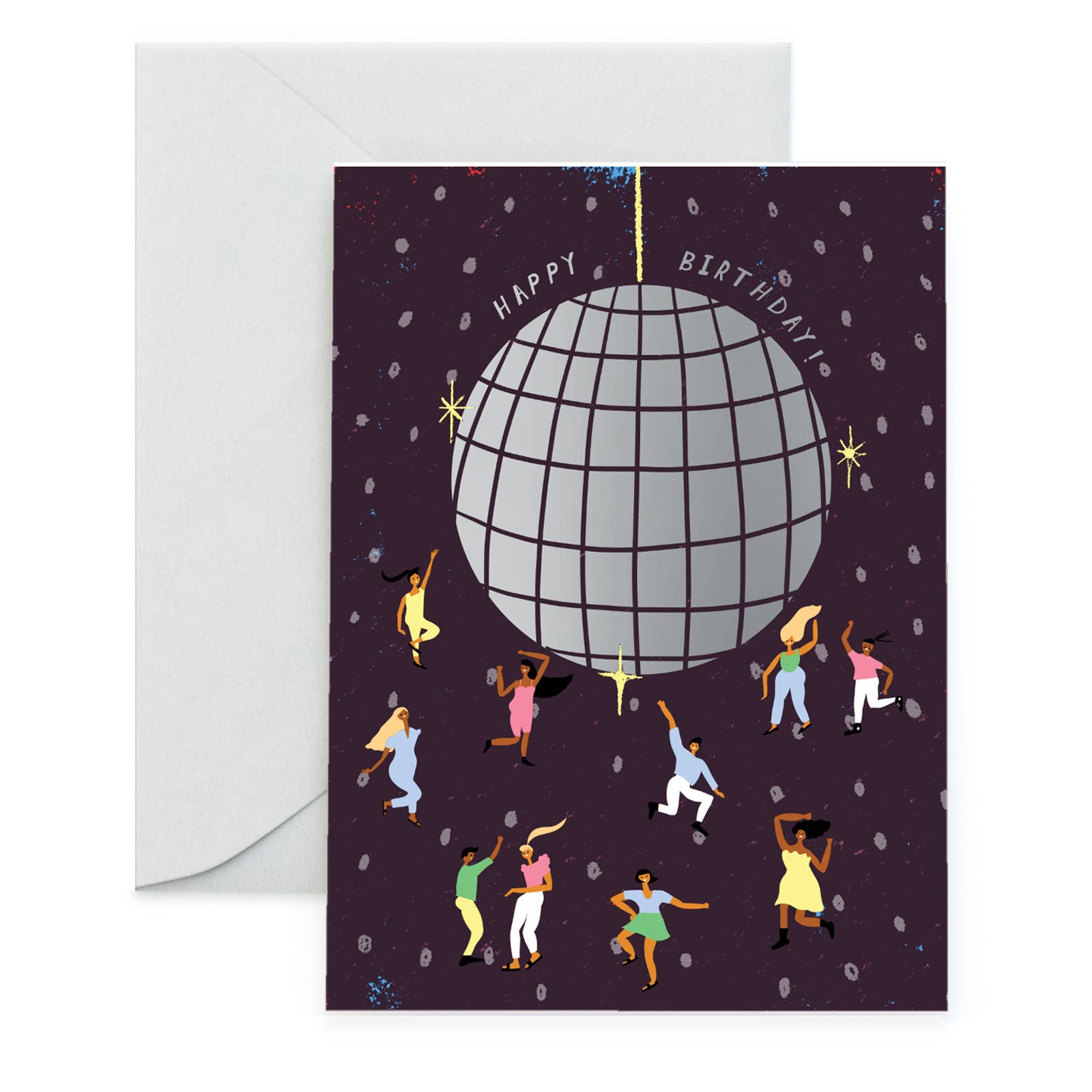 Disco Ball Birthday Card - DIGS