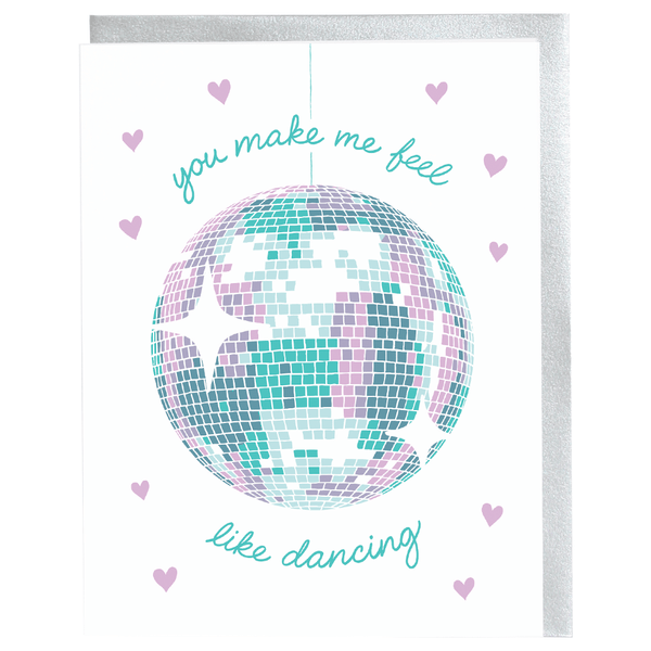 Disco Ball Love Card - DIGS