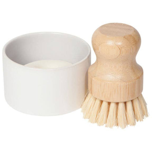 Dish Brush, Soap And Holder Set - DIGS