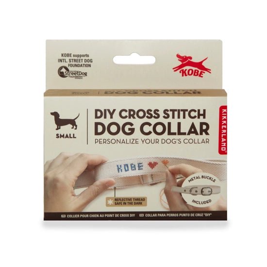 DIY Cross Stitch Dog Collar - DIGS
