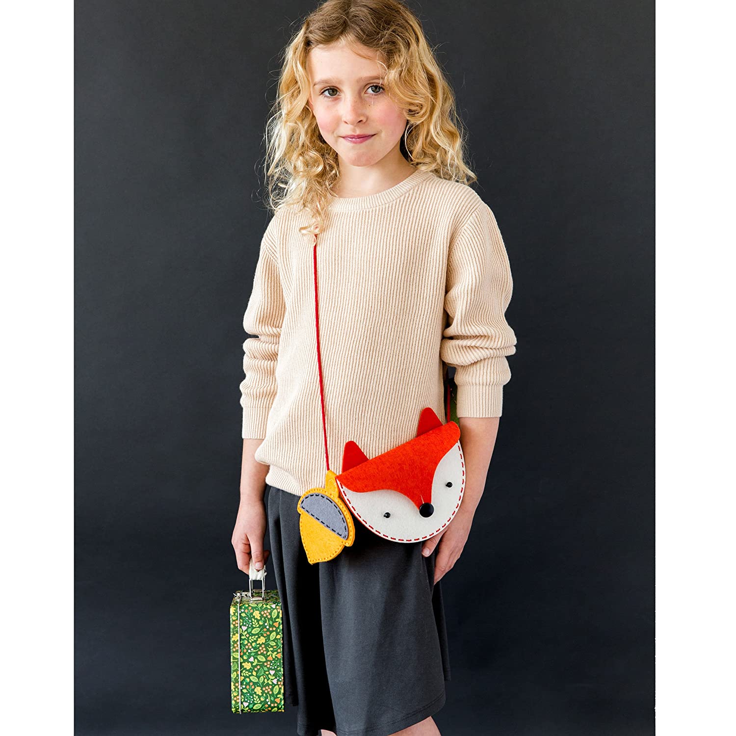 DIY Woodland Fox Felt Bag Kit - DIGS