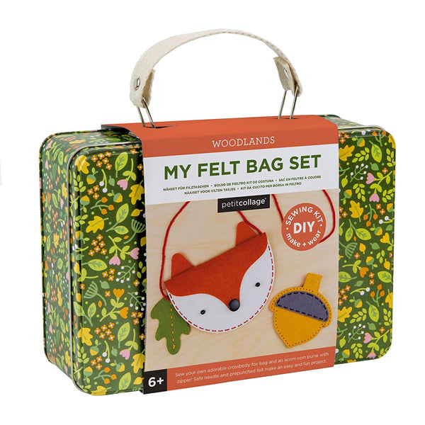DIY Woodland Fox Felt Bag Kit - DIGS