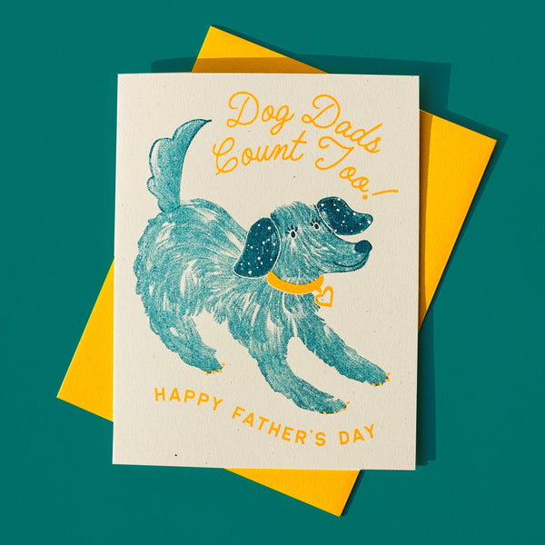 Dog Dads Count Too Father's Day Card - DIGS