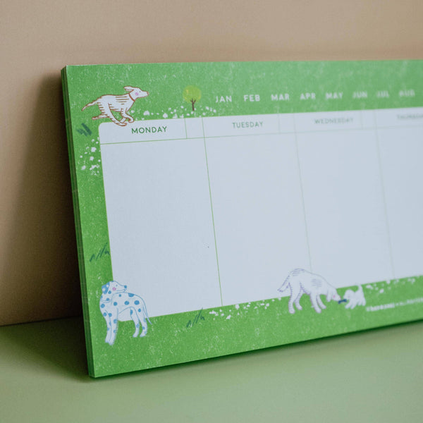 Dog Days Weekly Planner - DIGS