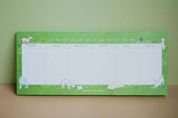 Dog Days Weekly Planner - DIGS