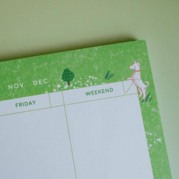 Dog Days Weekly Planner - DIGS