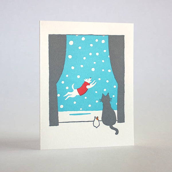 Dog in Snow Card Boxed Set - DIGS