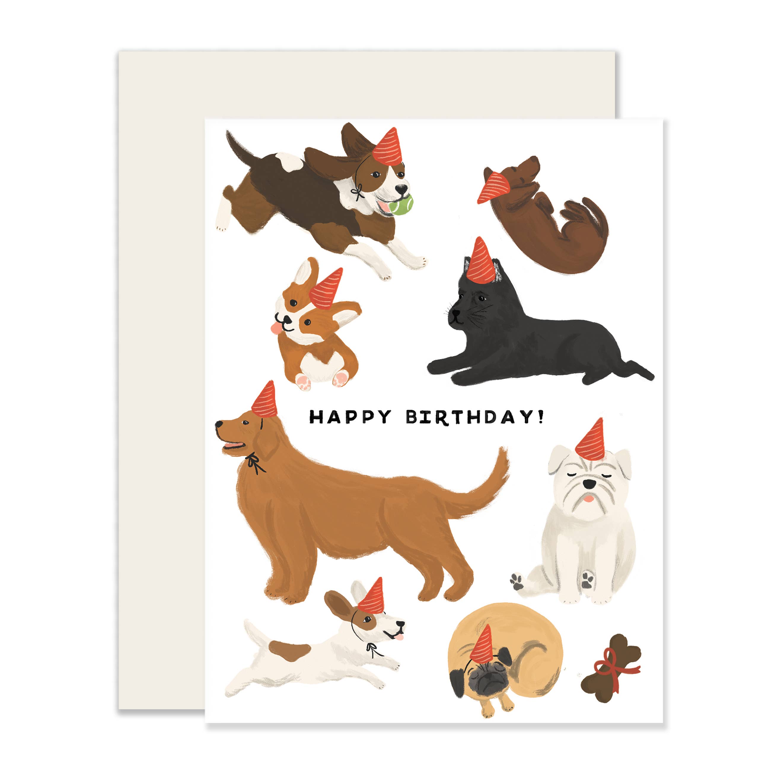 Dog Lover Birthday Card - DIGS