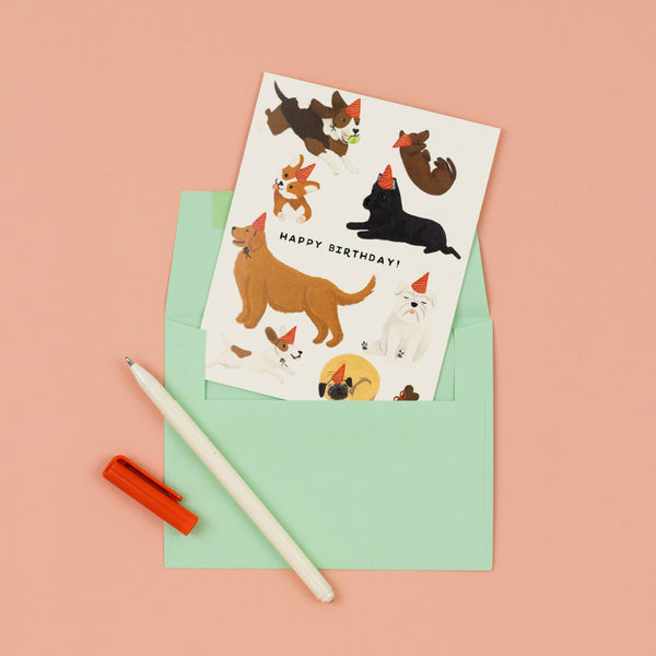 Dog Lover Birthday Card - DIGS