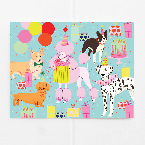 Dogs Birthday Card - DIGS