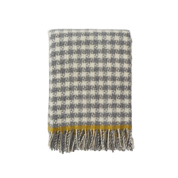 Dogtooth Wool Throw - DIGS
