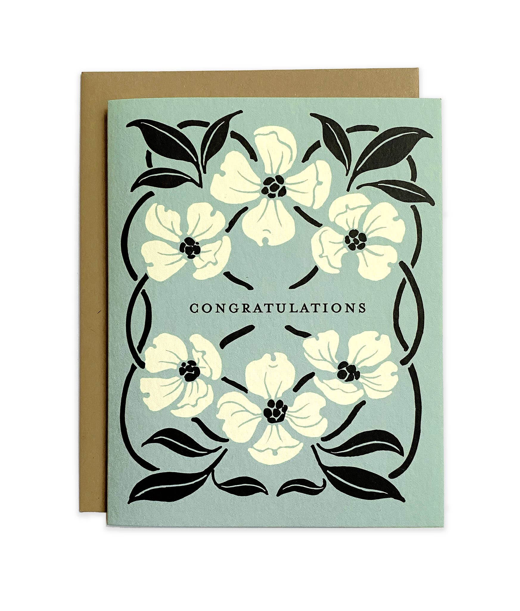 Dogwood Congratulations Card - DIGS