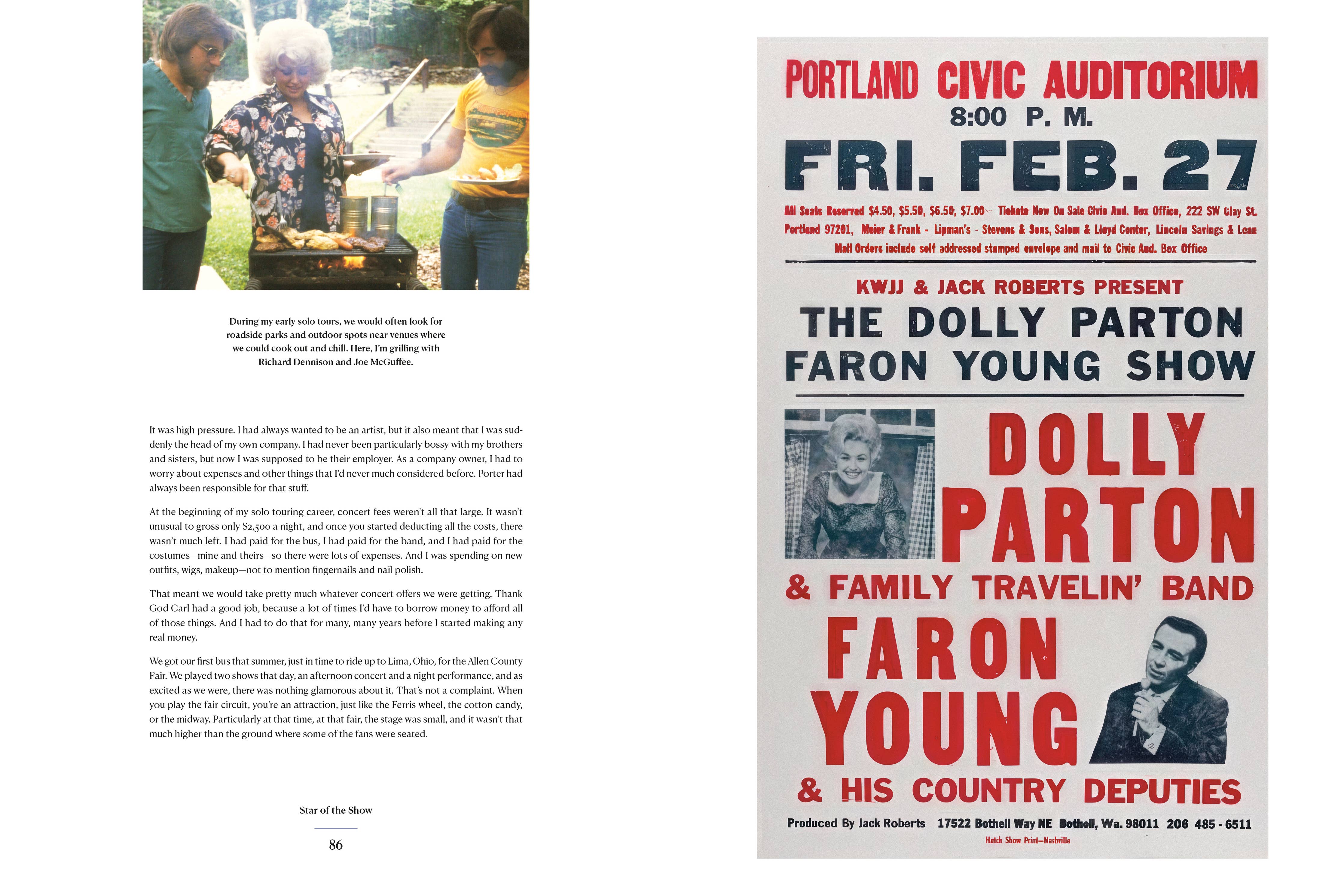 Dolly Parton Star Of The Show: My LIfe on Stage - DIGS