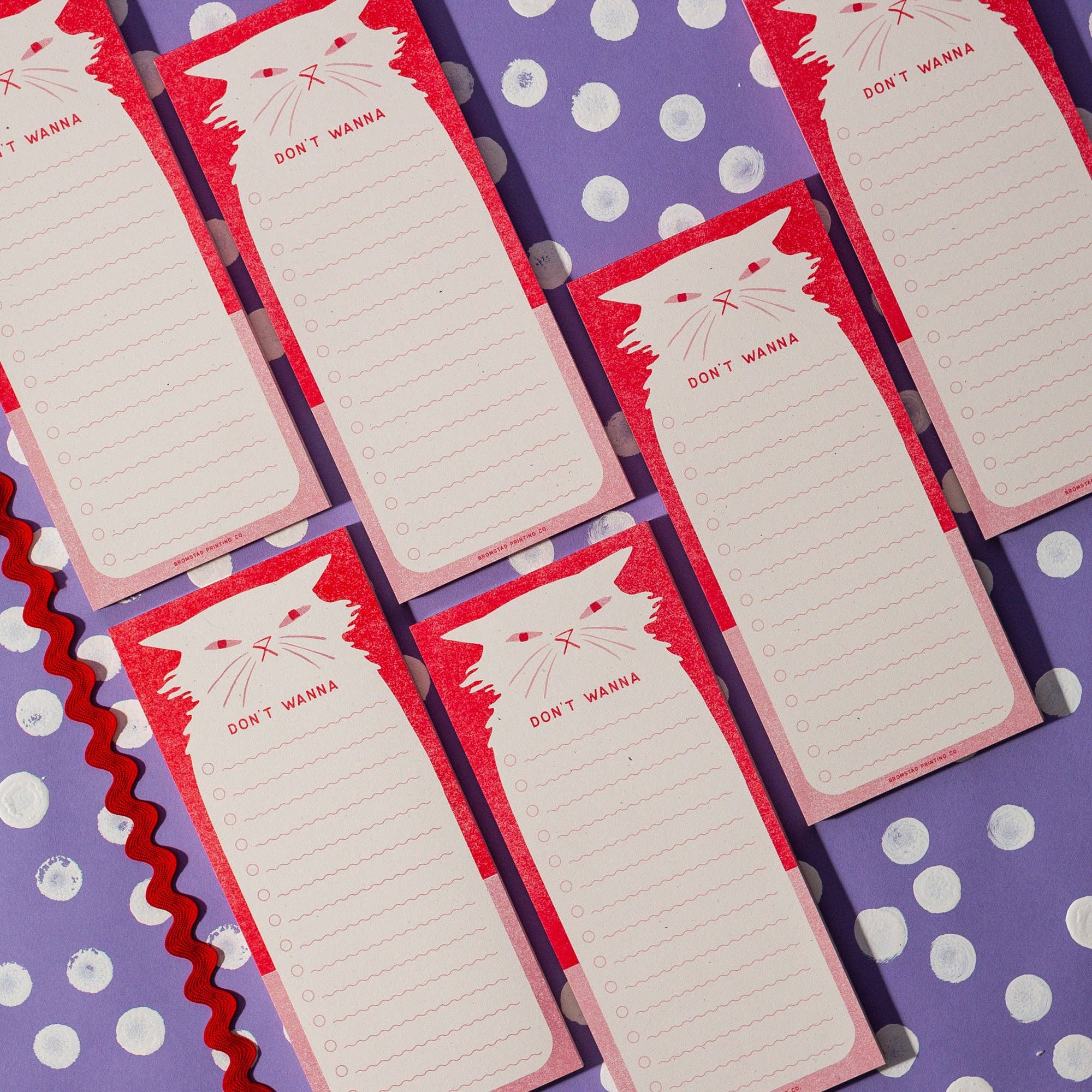 Don't Wanna List Notepad - DIGS