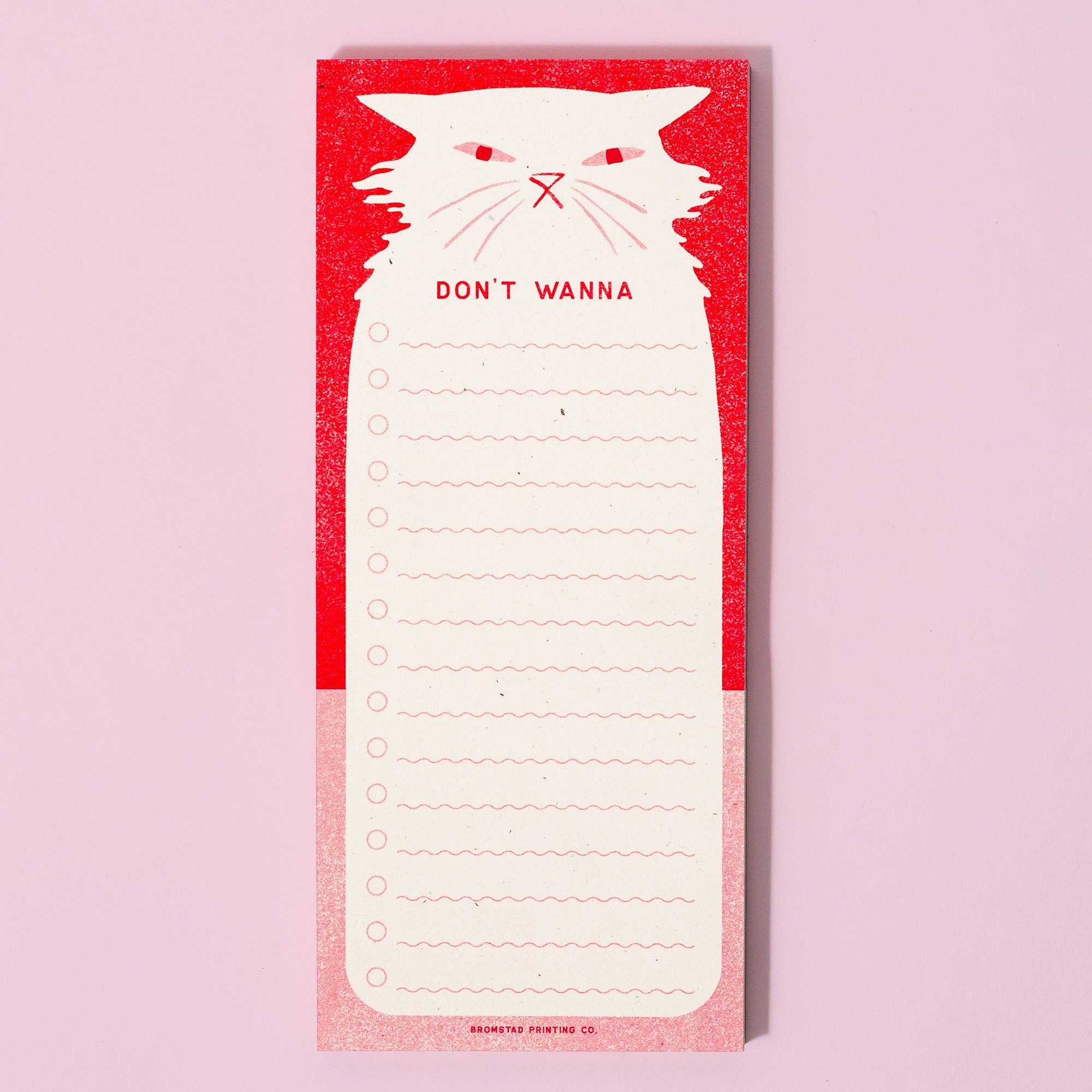 Don't Wanna List Notepad - DIGS