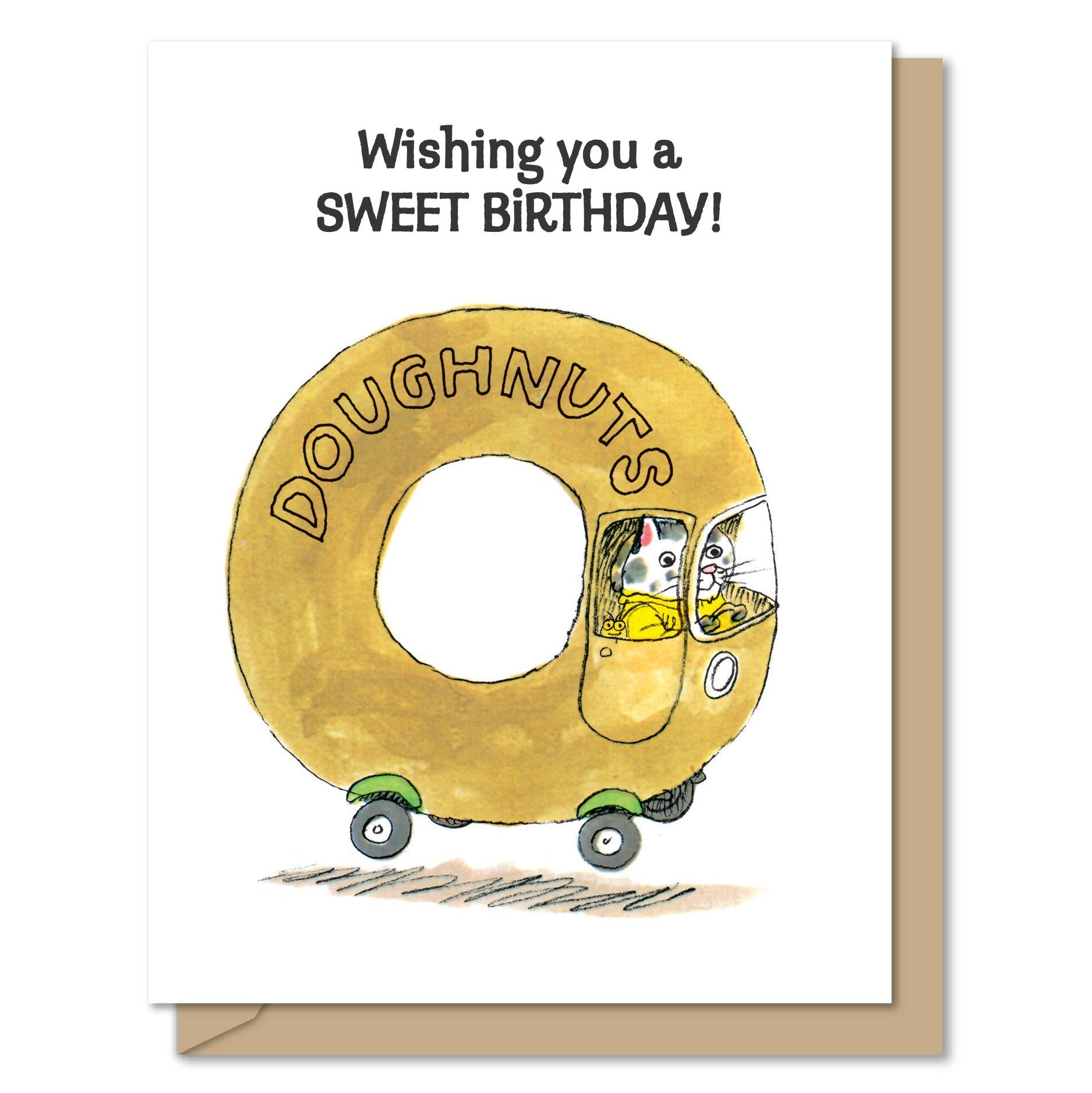 Donut Sweet Birthday Card - DIGS