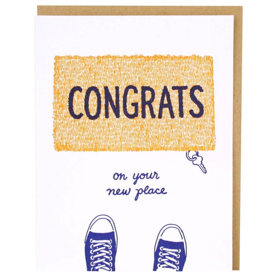 Doormat New Home Card - DIGS