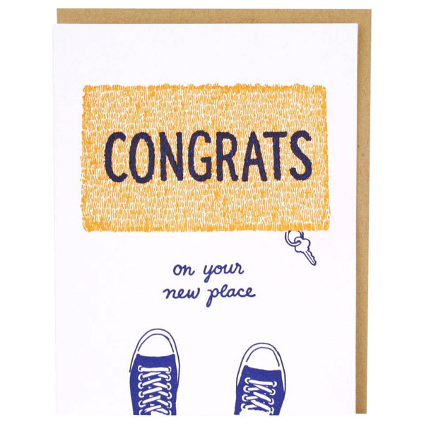 Doormat New Home Card - DIGS